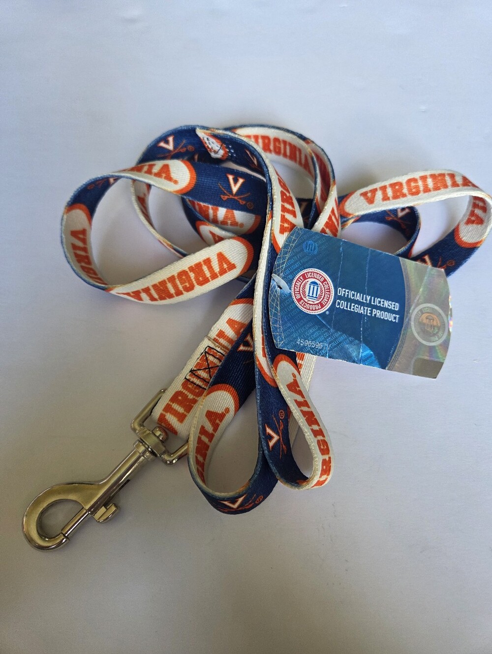 NCAA Virginia Cavaliers Dog Leash Heavy Duty UVA Lanyard Durable NWT